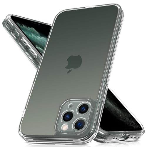 Mootobo für iPhone 11 Pro Max Hülle mit Kameraobjektiv, 10FT Military Grade Drop Protection Handyhülle mit Anti-Fingerprint Matte Back 6.5 Zoll - Clear Mootobo für iPhone 11 Pro Max Hülle mit Kameraobjektiv, 10FT Military Grade Drop Protection Handyhülle mit Anti-Fingerprint Matte Back 6.5 Zoll - Clear von Mootobo