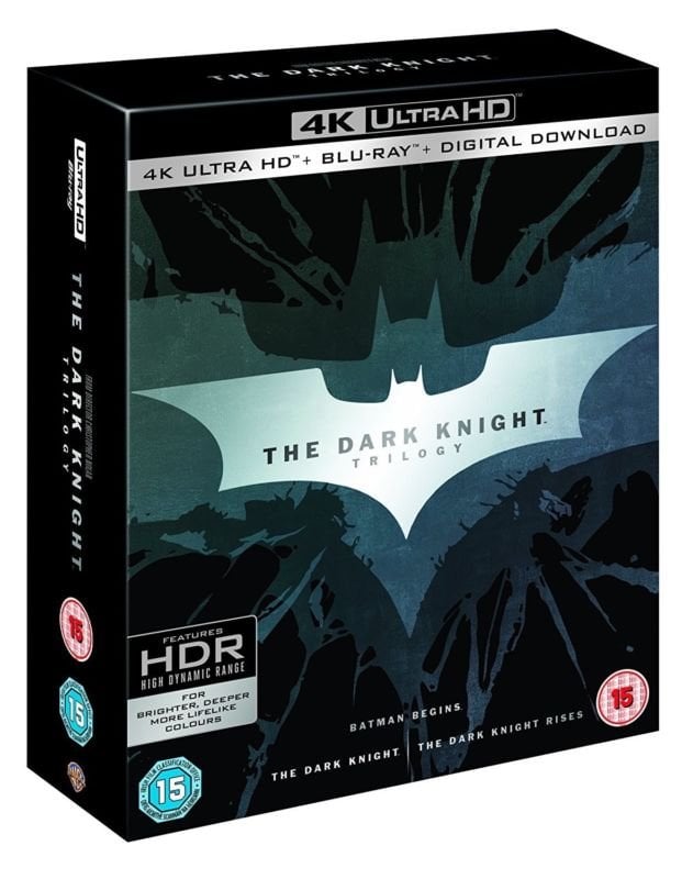 Dark Knight Trilogy, The (9-disc) (4K UHD&Blu-ray) von Moovies