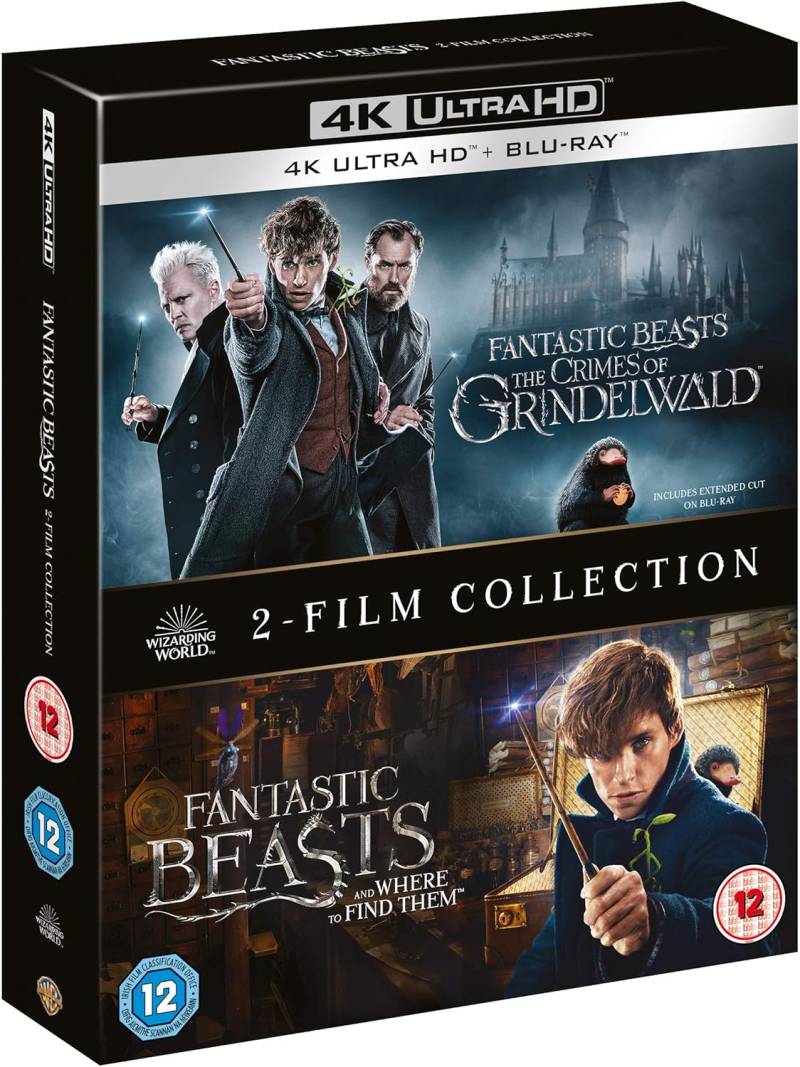 Fantastic Beasts 2 Movie Collection 4K Ultra HD + Blu-Ray von Moovies
