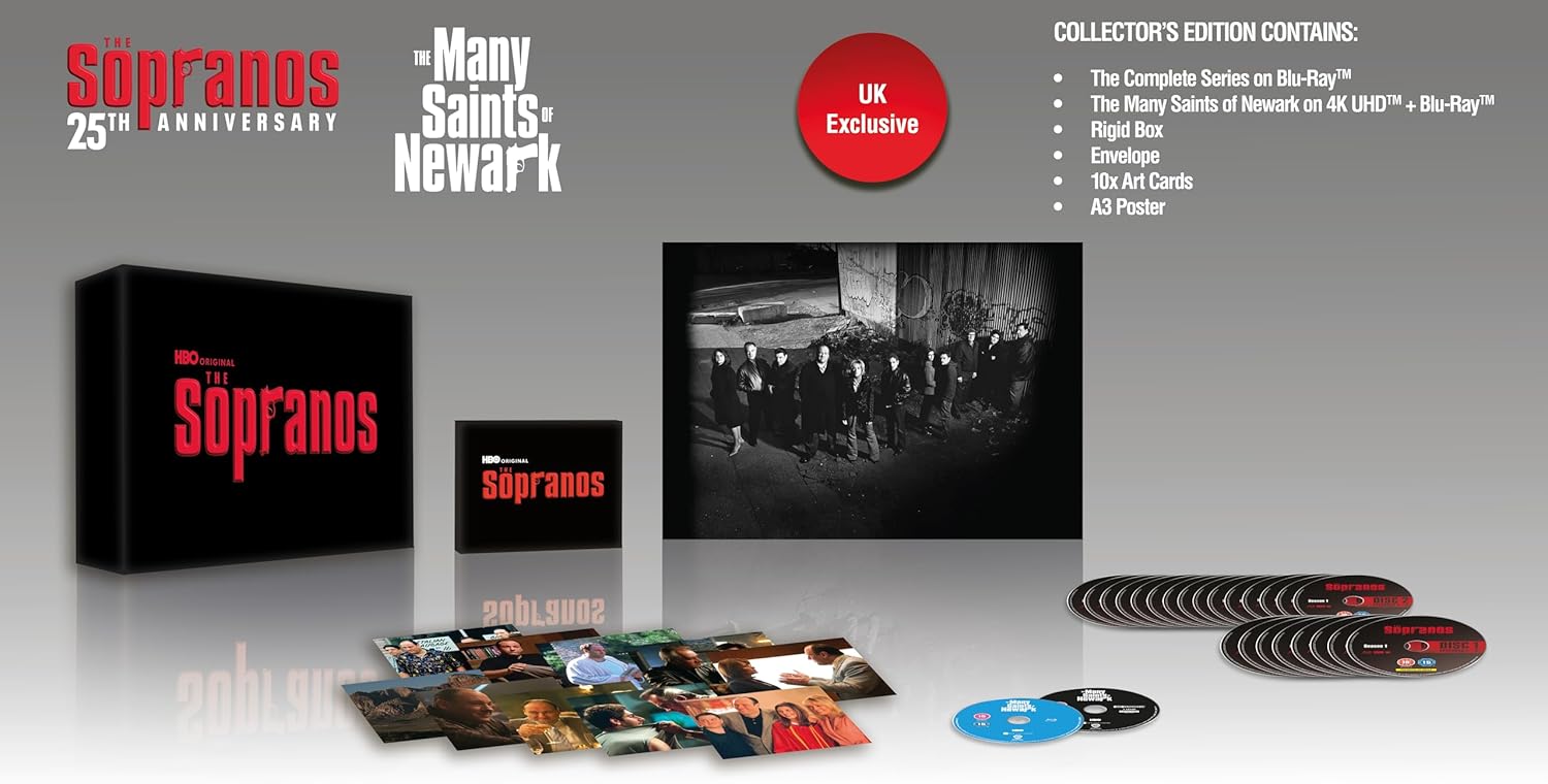 The Sopranos Seasons 1 to 6 Complete Collection Limited Edition Blu-Ray The Sopranos Seasons 1 to 6 Complete Collection Limited Edition Blu-Ray von Moovies