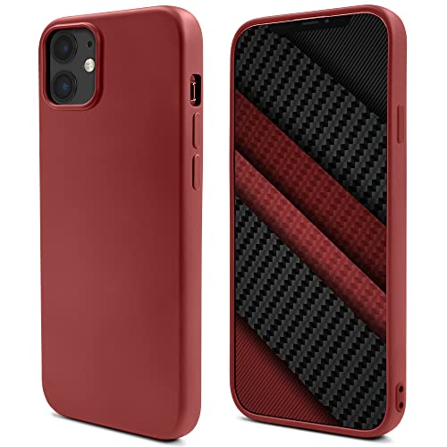 Moozy Lifestyle. Hülle für iPhone 12 Mini, Vintage Rosa - Silikon Handyhülle Schutzhülle mit Mattem Finish und Weichem Mikrofaserfutter Moozy Lifestyle. Hülle für iPhone 12 Mini, Vintage Rosa - Silikon Handyhülle Schutzhülle mit Mattem Finish und Weichem Mikrofaserfutter von Moozy