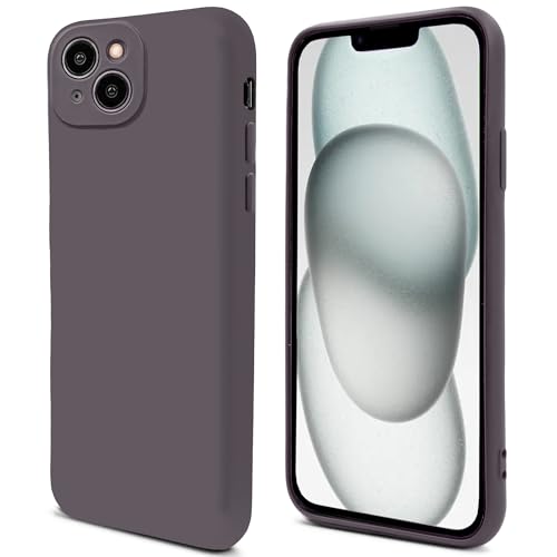 Moozy Lifestyle. Hülle für iPhone 14, 6.1-Zoll, Premium-Silikon Handyhülle Schutzhülle für iPhone 14 mit Mattem Finish und Weichem Mikrofaserfutter, Cover Case für iPhone 14, Dunkelgrau Moozy Lifestyle. Hülle für iPhone 14, 6.1-Zoll, Premium-Silikon Handyhülle Schutzhülle für iPhone 14 mit Mattem Finish und Weichem Mikrofaserfutter, Cover Case für iPhone 14, Dunkelgrau von Moozy