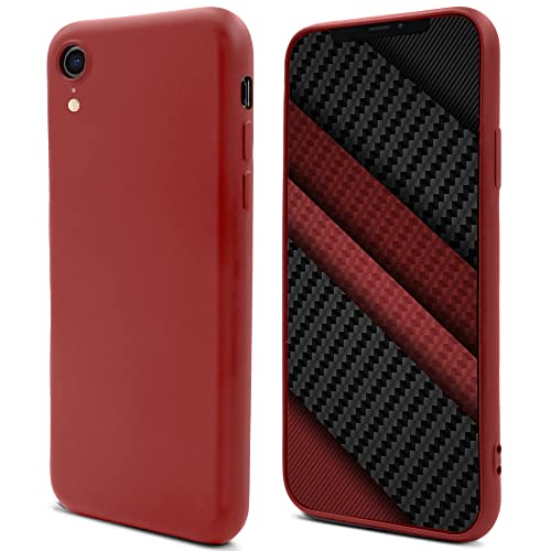 Moozy Lifestyle. Hülle für iPhone XR, Vintage Rosa - Silikon Handyhülle Schutzhülle mit Mattem Finish und Weichem Mikrofaserfutter Moozy Lifestyle. Hülle für iPhone XR, Vintage Rosa - Silikon Handyhülle Schutzhülle mit Mattem Finish und Weichem Mikrofaserfutter von Moozy
