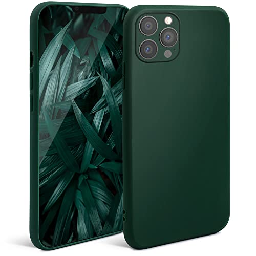 Moozy Minimalist Series Silikon Hülle für iPhone 13 Pro, Dunkelgrün - Mattes Finish, Dünne, Leichte, Weiche TPU-Handyhülle Schutzhülle Case Cover Moozy Minimalist Series Silikon Hülle für iPhone 13 Pro, Dunkelgrün - Mattes Finish, Dünne, Leichte, Weiche TPU-Handyhülle Schutzhülle Case Cover von Moozy