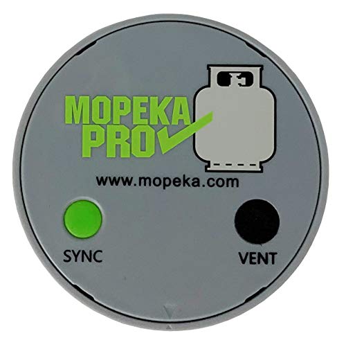 Mopeka Tanksensor mit Magneten für Stahl-LP-Tanks, ohne Abstandshalter, grau von Mopeka