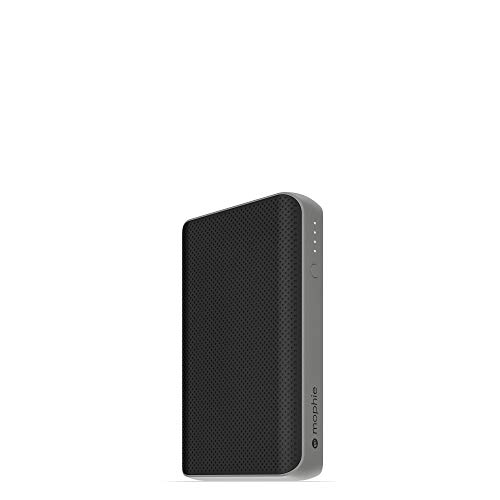 Mophie 'Powerstation' Powerbank mit 10.050 mAh, USB-A und USB-C Anschluss, Schwarz von Mophie