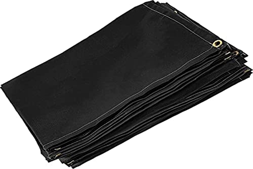 Mophorn Schweißdeck Schweißschutzdecke 6 x 10 Weldinger Schweißzubehör Hitzeschutzgewebe schwarz von Mophorn