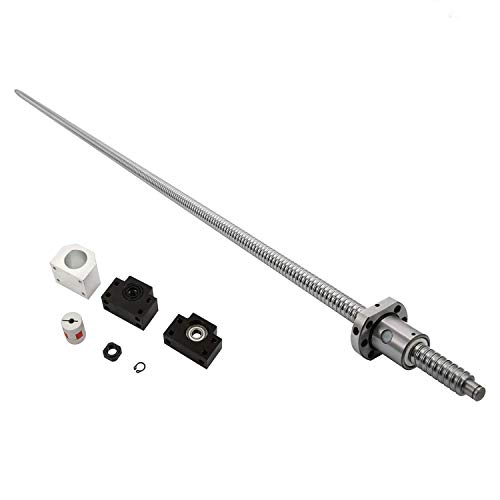 MophornKugelumlaufschraubensatz Antibacklash Kugelumlaufspindel Kugelumlaufspindel RM1605-1000mm Mit BK / BF12 End Support Kit + 1Pcs 6,35x10mm Kupplungen MophornKugelumlaufschraubensatz Antibacklash Kugelumlaufspindel Kugelumlaufspindel RM1605-1000mm Mit BK / BF12 End Support Kit + 1Pcs 6,35x10mm Kupplungen von Mophorn