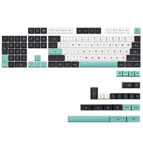 127Key Keycap XDA Profil Dye-Sub Personalisierte PBT Tastenkappen Für Mechanische Tastatur DZ60 RK61 64 GK61 Layout Xda Profil Pbt Tastenkappen von Morain