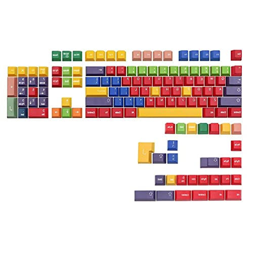 131 For Key Mechanische Tastatur-Tastenkappen-Set Cherry Profile PBT Handarbeit Basis Dye Sub für Key Cap für MX 61/87/104 Handgefertigte Tastenkappen von Morain