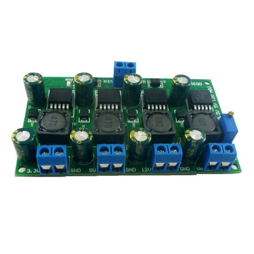 3A Mehrkanal Spannungsreglermodul 30V 3A Bis 3 3V 5V 12V Konverter Netzteilmodul Platine Ersatzplatine Zubehör von Morain