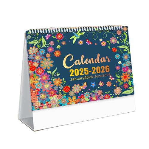 Morain 2025-2026 Schreibtisch Monatskalender Planer 18 Monate Referenzen von 01/2025 bis 06/2026 Büro Schreibtischkalender Schreiben von Morain