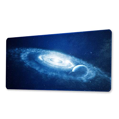 Morain Games Mouse Pad Gaming Large Mousepad Desk Mat Outer Space Big Keyboard Pads Table Accessories for Gaming and Office PC Laptop Computer 300 * 800 * 3MM von Morain
