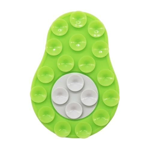 Morain Silikon-Saugnapf-Telefonhalterung für alle Handys, Avocado-Form, doppelseitige Handy-Saugnapfhalterung von Morain