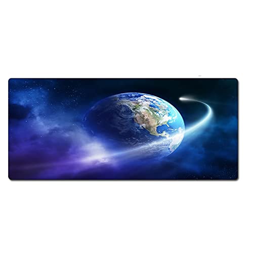 Morian Gaming-Mauspad, 400 x 900 x 3 mm, Dreamy Sternenhimmel, rutschfestes und wasserdichtes Computer-Mauspad mit genähten Kanten, für Gaming, Büro und Zuhause (G-628) von Morain