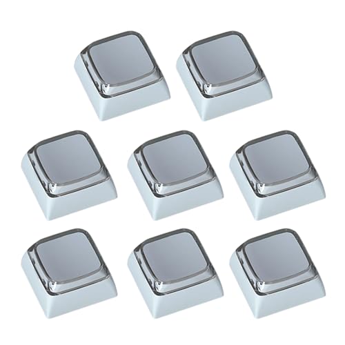 XDA Höhen-Tastenkappen-Set für mechanische Tastaturen mit Hintergrundbeleuchtung, leicht zu reinigen und klassische Farbe optional, 8 Stück von Morain