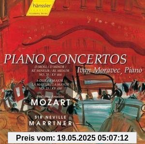 Mozart Klavierkonzert 20 und 23 Marriner von Moravec (Pno)