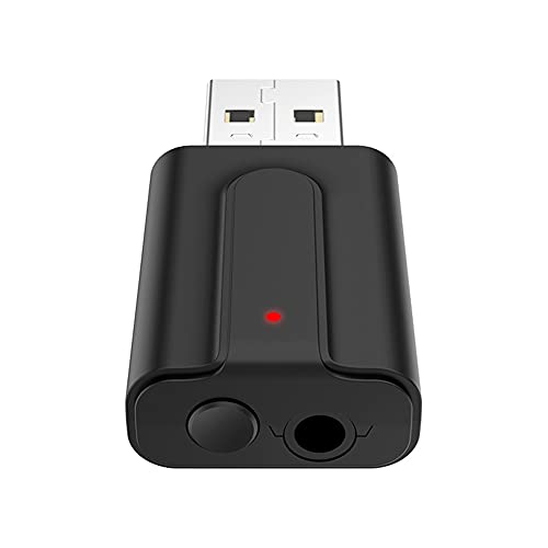 Bluetooth 5.0 Adapter,MoreChioce DC5V USB Bluetooth Transmitter Auto Bluetooth Sender Drahtlose Übertragung Bluetooth Empfänger Adapter für Headsets Lautsprecher Computer TV Kopfhörer von MoreChioce