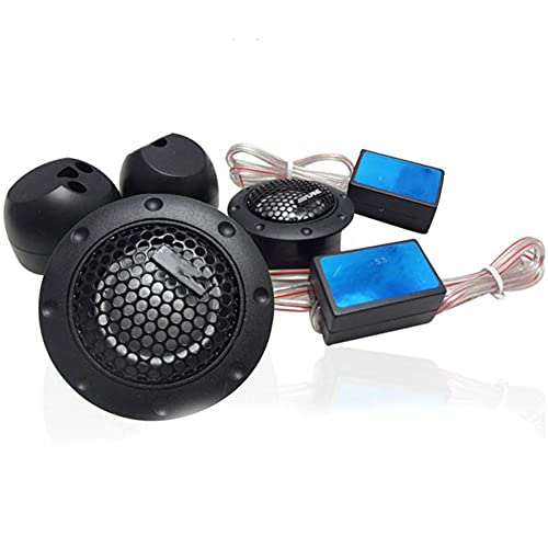 MoreChioce Auto Stereo Lautsprecher, 180W Auto Stereo Super Hochtöner 90db Mini Dome Hochtöner Lautsprecher Universal Audio Hochtöner Lautsprecher für LKW SUV Fahrzeuge von MoreChioce