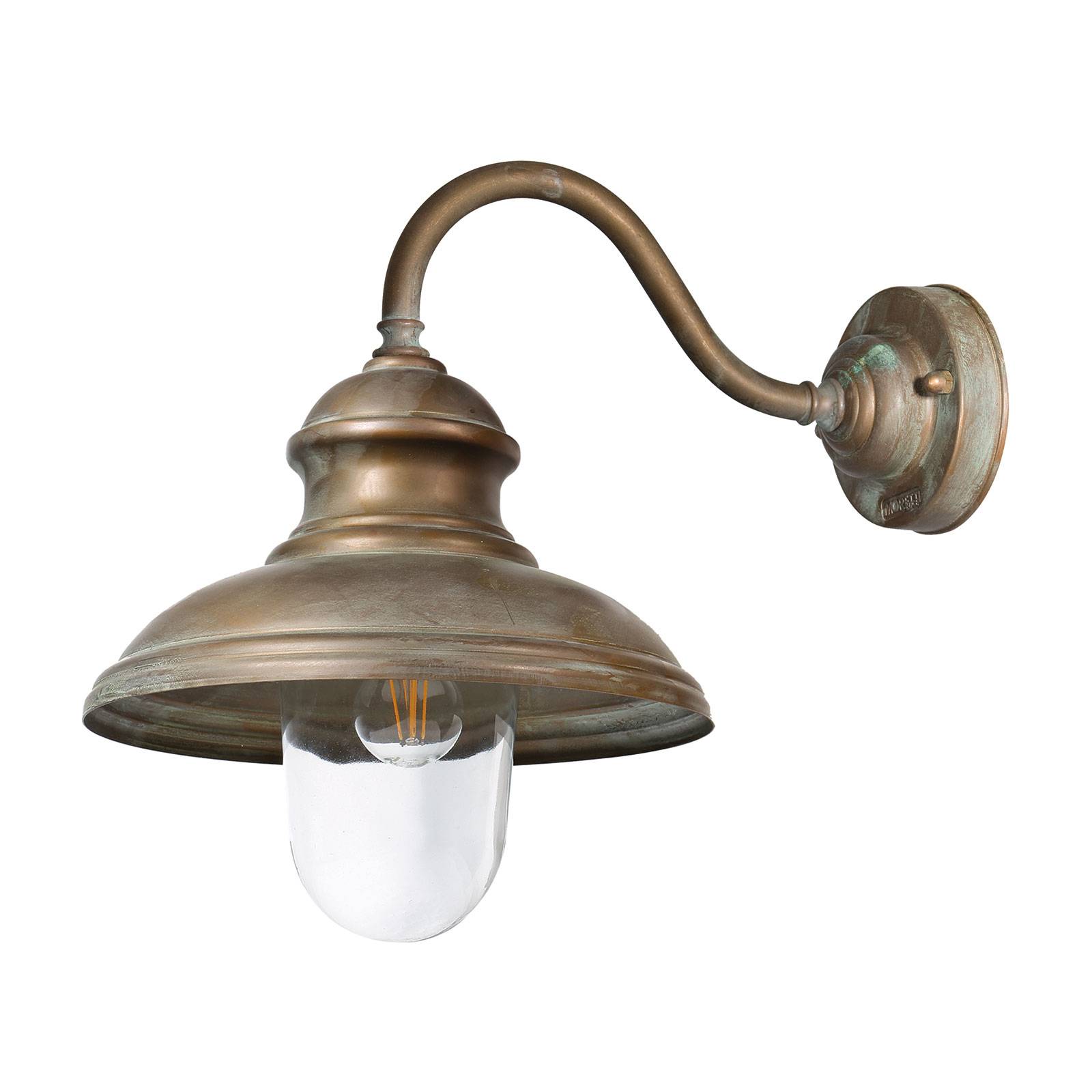 Außenwandlampe Little Mill 3351 messing antik/klar von Moretti Luce