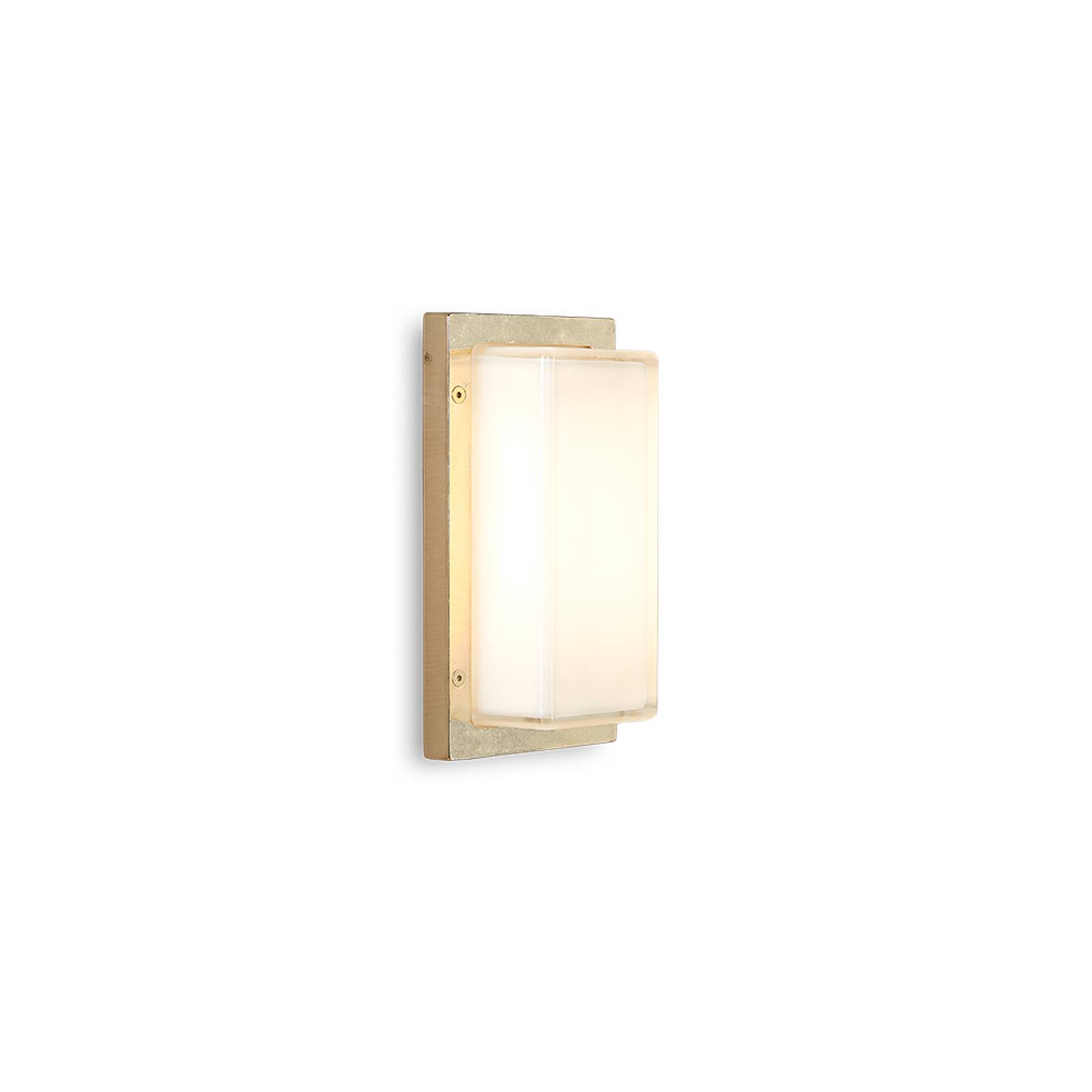 Außenwandleuchte Ice Cubic 3410, messing natur Außenwandleuchte Ice Cubic 3410, messing natur von Moretti Luce