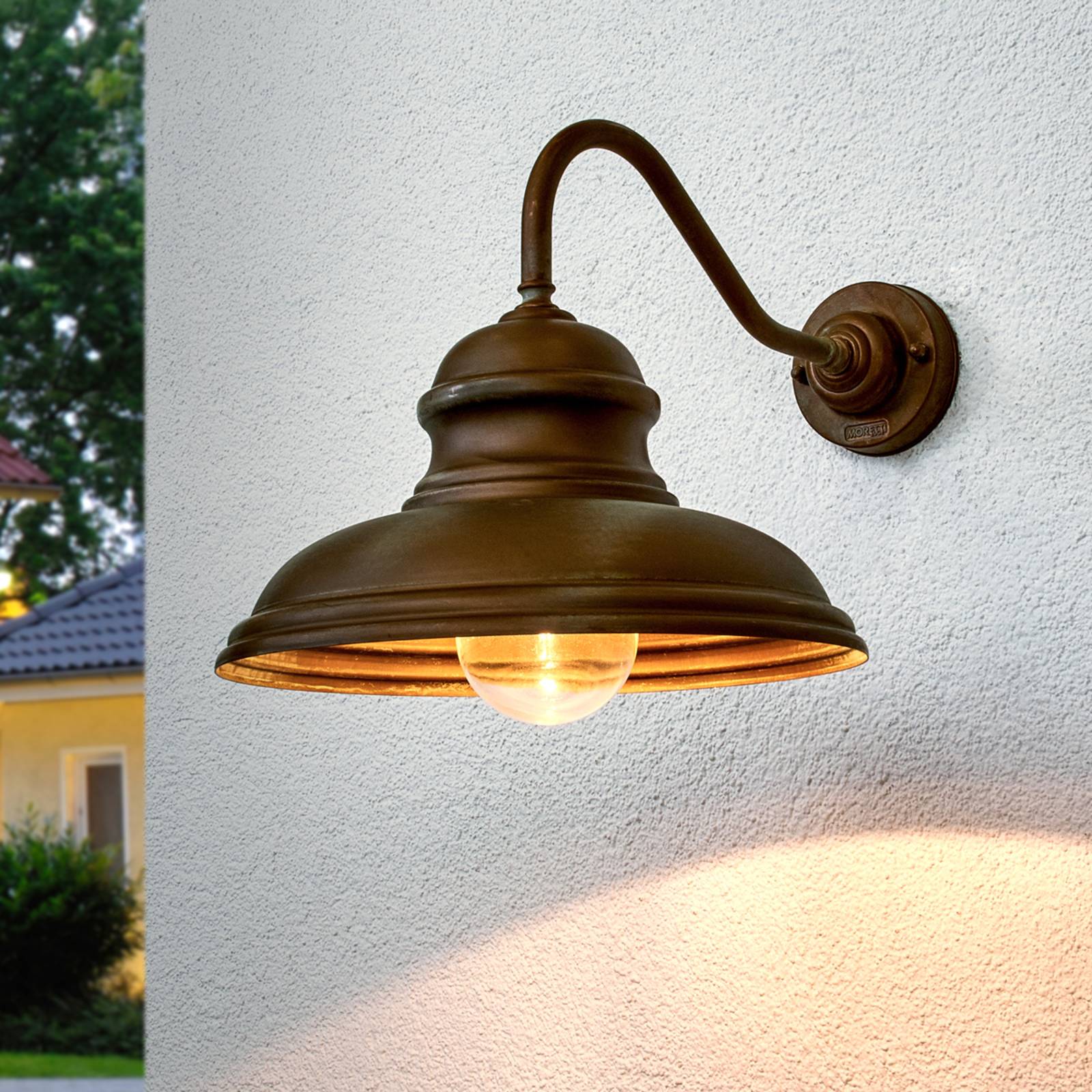 Wandlampe ALESSIA in Messing antik Wandlampe ALESSIA in Messing antik von Moretti Luce