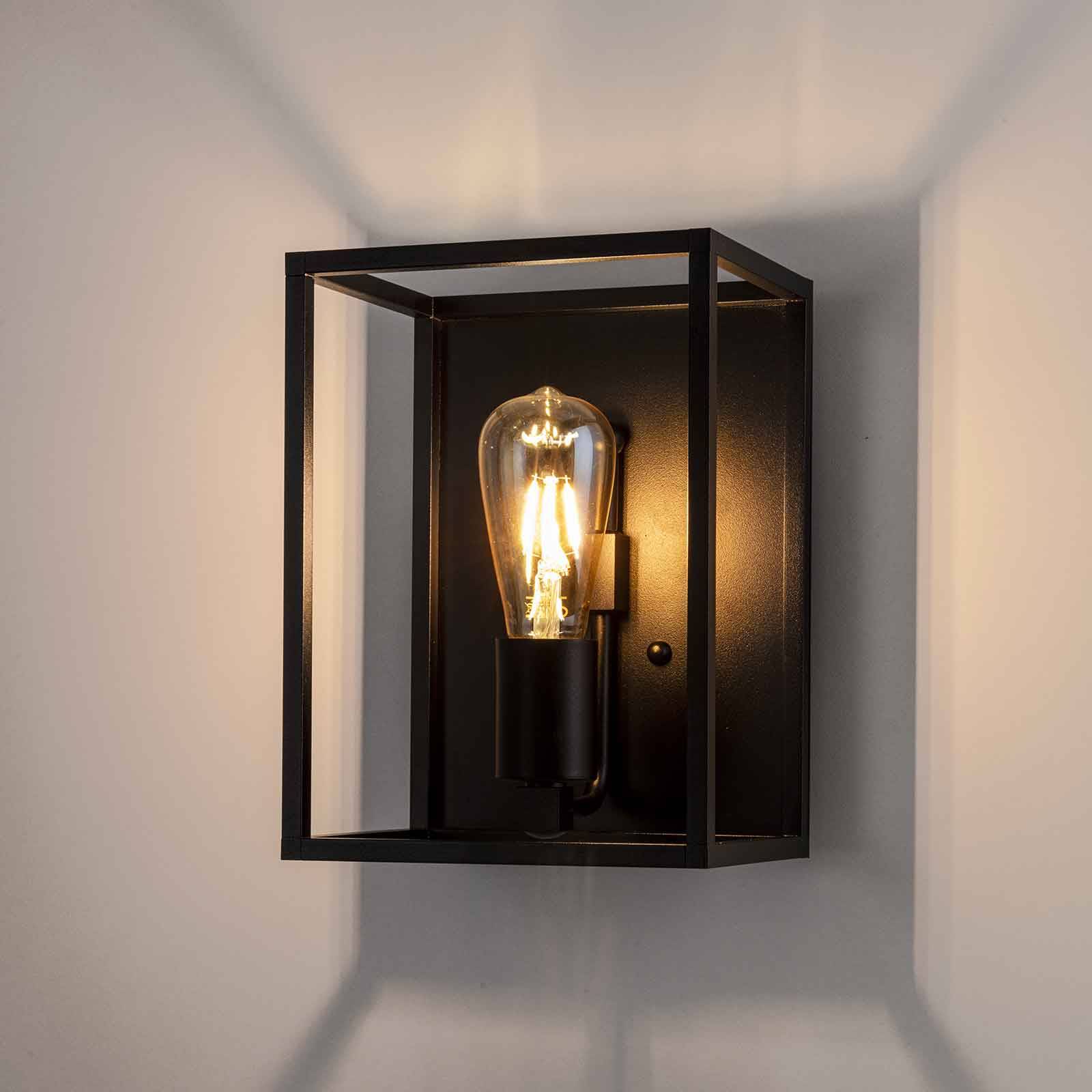 Wandleuchte Cubic³ 3382 schwarz, Breite 20 cm Wandleuchte Cubic³ 3382 schwarz, Breite 20 cm von Moretti Luce