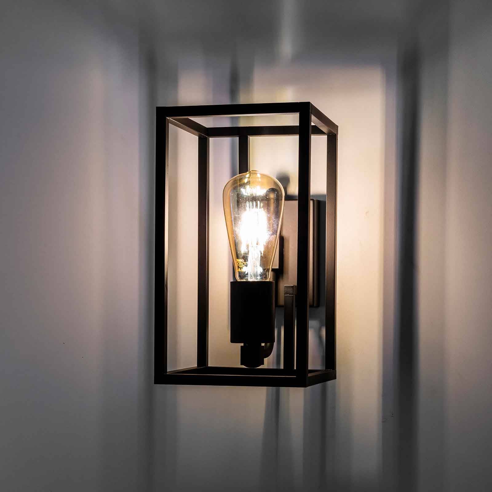 Wandleuchte Cubic³ 3386 schwarz von Moretti Luce