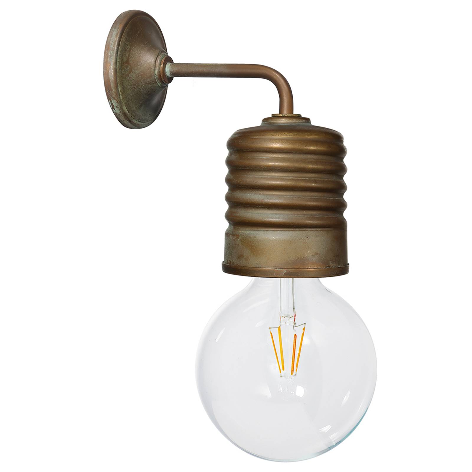 Wandleuchte Orti, messing antik Wandleuchte Orti, messing antik von Moretti Luce