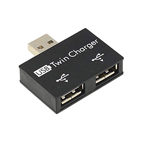 Fashion Mini USB Hub 2 Ports USB 2.0 Splitter Ladegerät Adapter für Handy P Typ C Hub Adapter Port von Morningmo