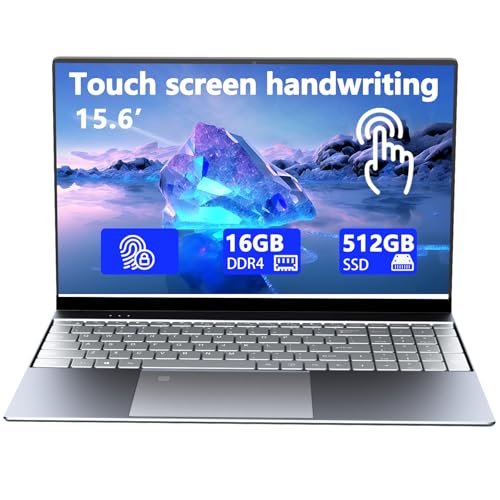 Morostron 39,6 cm (15,6 Zoll) Laptop mit einem Gehäuse aus hochwertigem Metall, 16 GB DDR4 + 512 GB SSD, Quad-Core N95 Prozessor mit 3,4 GHz, IPS-Display Full HD 1920 × 1080 von Morostron