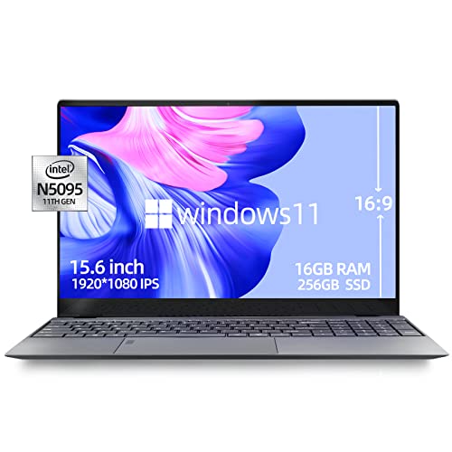 Morostron Laptop 15,6 Zoll Notebook Win11,16GB RAM 256GB SSD,Celeron N5095, FHD IPS 1920X1080,USB 3.0, Fingerabdruckerkennung,Metallgehäuse Morostron Laptop 15,6 Zoll Notebook Win11,16GB RAM 256GB SSD,Celeron N5095, FHD IPS 1920X1080,USB 3.0, Fingerabdruckerkennung,Metallgehäuse von Morostron
