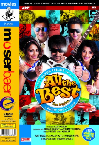 All The Best. Bollywood Film mit Ajay Devgan und Sanjay Dutt. [UK DVD][IMPORT] von Moserbaer