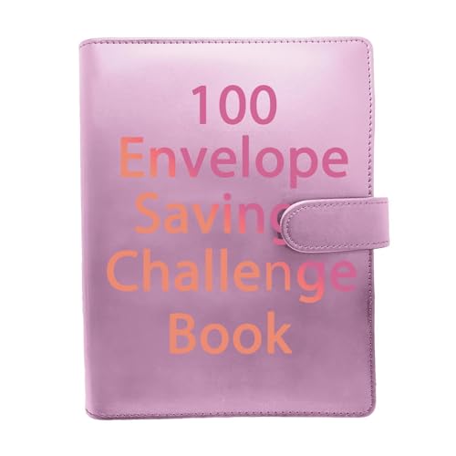 100 Umschlag Geld Sparen Challenge | 100 Envelope Saving Challenge Book | Sparbuch für Geld Challenge | A5 Geldspar Brieftasche Ordner Booklet | Geldsparbinder Budget Planner Leicht zu Sparen €5050 von Moslalo