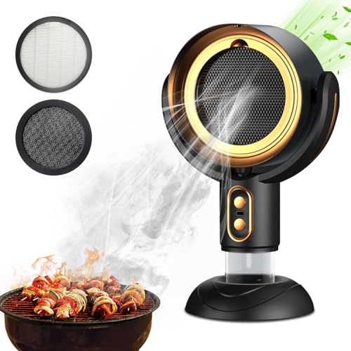Mostop Tragbare Dunstabzugshaube,USB Desktop Dunstabzugshaube mit 2 Geschwindigkeiten,abnehmbarem und waschbarem Filter,kabellose Desktop-Dunstabzugshaube für Indoor BBQ,Hot Pot Mostop Tragbare Dunstabzugshaube,USB Desktop Dunstabzugshaube mit 2 Geschwindigkeiten,abnehmbarem und waschbarem Filter,kabellose Desktop-Dunstabzugshaube für Indoor BBQ,Hot Pot von Mostop
