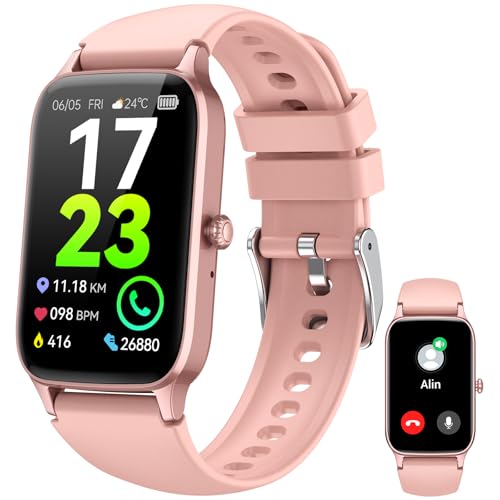 Smartwatch Herren Damen, 1,57" HD Fitnessuhr Damen mit Telefonfunktion, Wasserdicht Smart Watch 110+ Sportmodi, Fitness Tracker mit Herzfrequenz Schlafmonitor Schrittzähler, Sportuhr für Android iOS Smartwatch Herren Damen, 1,57" HD Fitnessuhr Damen mit Telefonfunktion, Wasserdicht Smart Watch 110+ Sportmodi, Fitness Tracker mit Herzfrequenz Schlafmonitor Schrittzähler, Sportuhr für Android iOS von Soudorv