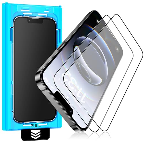 Mothca 2 Stück Matte Schutzfolie für iphone 16e/ 13/13 Pro/ 14, 9H Mattes Schutzglas Screen Protector, 2,5D Displayschutz Folie Blendschutz Anti-Fingerabdruck (6,1 Zoll) von Mothca