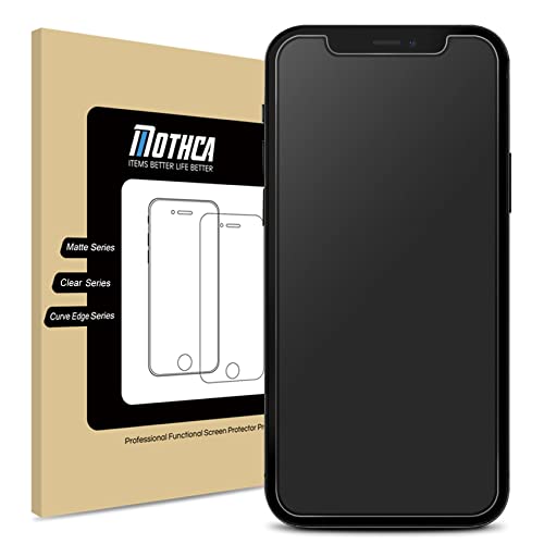 Mothca Matt Schutzfolie für iphone 12 Mini 5,4 Inch Matt Schutzfolie Screen Protector,Blendschutz, Anti-Fingerabdruck, Anti-Kratzen, Anti-Bläschen (2020) von Mothca