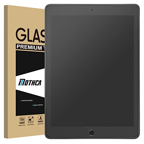 Mothca Tempered Glass matt Schutzfolie für iPad 9,7 Zoll (2018/2017), ipad 6/ ipad 5/ iPad Air 1/ ipad Air 2, Anti-Kratzen, Anti-Bläschen von Mothca