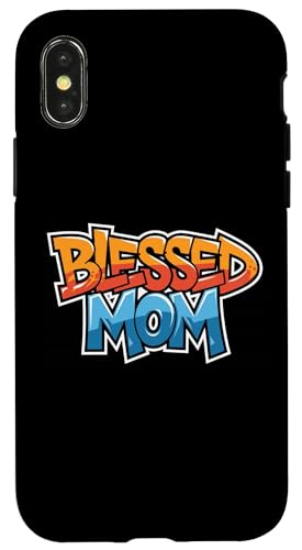 Blessed Mom Mother's Day Clothing Present Happy Mom's Day Hülle für iPhone X/XS von Mother's Day Clothing