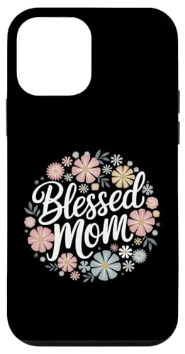 Blessed Mom Muttertag Kleidung Damen Graphic Tee Hülle für iPhone 12 mini von Mother's Day Clothing