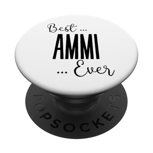 Best Ammi Ever süße Mama Mütter Geburtstag Liebe für Mama PopSockets Klebender PopGrip von Mothers Gift Shopp