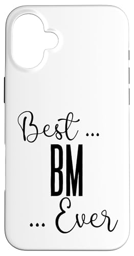 Best BM Ever Baby Mama Mama Mütter Geburtstag Liebe für Mama Hülle für iPhone 16 Plus Best BM Ever Baby Mama Mama Mütter Geburtstag Liebe für Mama Hülle für iPhone 16 Plus von Mothers Gift Shopp