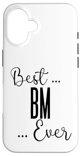 Best BM Ever Baby Mama Mama Mütter Geburtstag Liebe für Mama Hülle für iPhone 16 Best BM Ever Baby Mama Mama Mütter Geburtstag Liebe für Mama Hülle für iPhone 16 von Mothers Gift Shopp