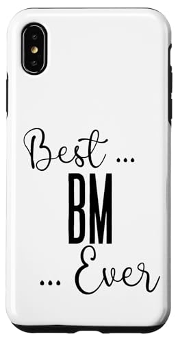 Best BM Ever Baby Mama Mama Mütter Geburtstag Liebe für Mama Hülle für iPhone XS Max Best BM Ever Baby Mama Mama Mütter Geburtstag Liebe für Mama Hülle für iPhone XS Max von Mothers Gift Shopp