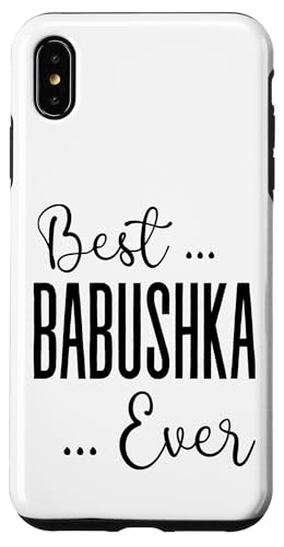 Best Babushka Ever süße Mama Mütter Geburtstag Liebe für Mama Hülle für iPhone XS Max von Mothers Gift Shopp