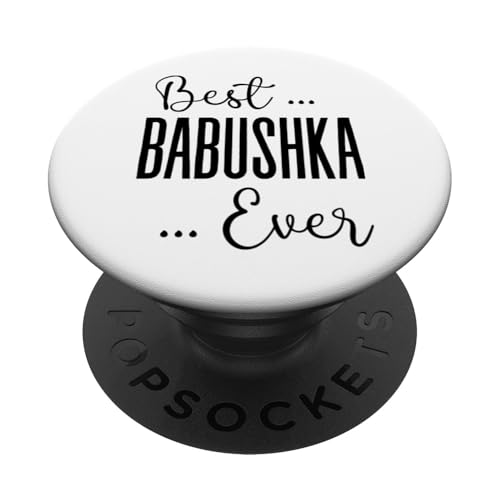 Best Babushka Ever süße Mama Mütter Geburtstag Liebe für Mama PopSockets Klebender PopGrip Best Babushka Ever süße Mama Mütter Geburtstag Liebe für Mama PopSockets Klebender PopGrip von Mothers Gift Shopp
