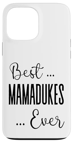 Best Mamadukes Ever Cute Mommy Mütter Geburtstag Liebe für Mama Hülle für iPhone 13 Pro Max Best Mamadukes Ever Cute Mommy Mütter Geburtstag Liebe für Mama Hülle für iPhone 13 Pro Max von Mothers Gift Shopp