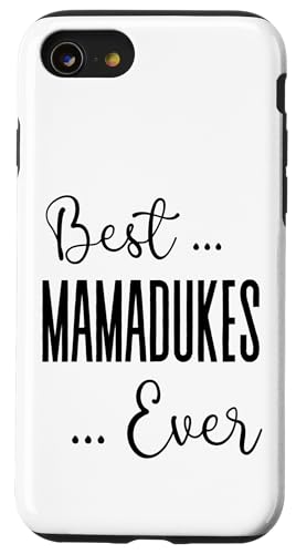 Best Mamadukes Ever Cute Mommy Mütter Geburtstag Liebe für Mama Hülle für iPhone SE (2020) / 7 / 8 von Mothers Gift Shopp