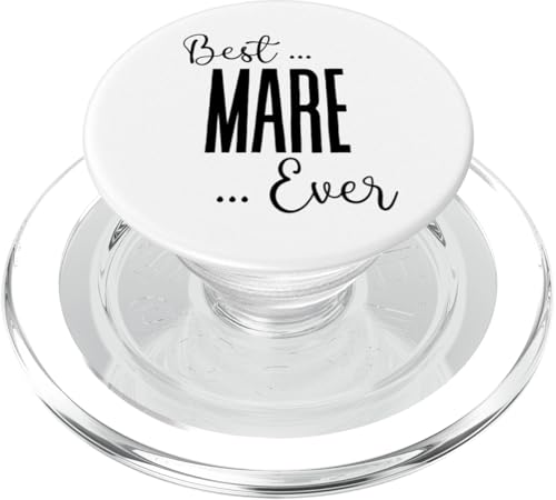 Best Mare Ever süße Mama Mütter Geburtstag Liebe für Mama PopSockets PopGrip für MagSafe Best Mare Ever süße Mama Mütter Geburtstag Liebe für Mama PopSockets PopGrip für MagSafe von Mothers Gift Shopp